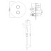 Inta Trade-Tec Concealed Thermostatic Mixer Shower and Kit - Chrome (TR40014CP) - thumbnail image 2