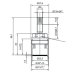 Inventive Creations 3/4" Cartridge - Cold (BC3C) - thumbnail image 2