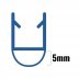Inventive Creations Elite Seal - 3mm Glass - 5mm - 800mm Long (3EL 800) - thumbnail image 2