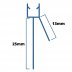 Inventive Creations Large Gap Seal - 8mm Glass - 25mm - 1900mm Long (8LG 1900) - thumbnail image 2