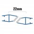 Inventive Creations Magnetic Inline Seals - 10mm Glass - Pair - 1900mm Long (MAGS10) - thumbnail image 2