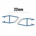 Inventive Creations Magnetic Inline Seals - 8mm Glass- Pair - 1900mm Long (MAGS8) - thumbnail image 2