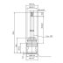 Inventive Creations Right Hand Opening Flow Cartridge - 3/4" (SH3R) - thumbnail image 2