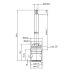Inventive Creations Right Hand Opening Flow Cartridge 3/4" (SH7R) - thumbnail image 2