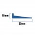 Inventive Creations Wedge Wetroom Seal - White - 1900mm Long (WED 1900) - thumbnail image 2