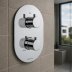 Methven Kaha Dual Outlet Thermostatic Concealed Shower Valve - Chrome (KAHA 2D) - thumbnail image 2