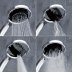 Mira 360m shower head - chrome/black (1688.201) - thumbnail image 2