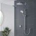 Mira Activate Dual Outlet Rear Fed Digital Shower - High Pressure/ Combi - Chrome (1.1903.089) - thumbnail image 2
