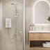 Mira Decor Dual Outlet Electric Shower - 9.5kW - White (41521W-WH) - thumbnail image 2