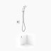 Mira Evoco Dual Bathfill Mixer Shower - Chrome (1.1967.005) - thumbnail image 2