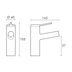 Mira Evolve monobloc basin mixer tap (2.1816.001) - thumbnail image 2