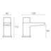 Mira Honesty bath pillar taps (2.1815.003) - thumbnail image 2