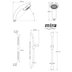 Mira Logic LF9 shower fittings kit - white (1605.155) - thumbnail image 2