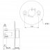Mira Minilite Eco B thermostatic mixer valve only - chrome (1.1663.283) - thumbnail image 2