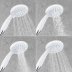 Mira Nectar 110mm 4 spray shower head - White (1740.618) - thumbnail image 2