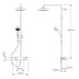 Mira React Dual Outlet Mixer Shower - Chrome (38958W-CP) - thumbnail image 2