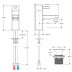 Mira React Monobloc Basin Mixer Including Waste - Chrome (2.1977.002) - thumbnail image 2