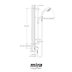 Mira Response RF9 shower fittings kit - chrome (2.1605.156) - thumbnail image 2