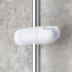 Mira Nectar Slide Rail Kit/Shower Rail Set - White/Chrome (2.1703.007) - thumbnail image 2