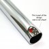 Mira slide bar - polished stainless steel (411.53) - thumbnail image 2
