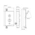 Mira Sport Electric Shower 7.5kW - White/Chrome (1.1746.001) - thumbnail image 2