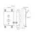 Mira Sport Multi-Fit Electric Shower 9.0kW - White/Chrome (1.1746.009) - thumbnail image 2