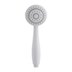 MX Lunar single spray shower head - white (HCC) - thumbnail image 2