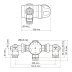 Rada 320 IC Thermostatic Mixing Valve (1.1847.013) - thumbnail image 2