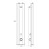 Rada PA-215TFW Shower Panel Assembly - White (1.1613.047) - thumbnail image 2