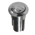 Roca D1D Long Shroud Dual Flush Push Button With Plain Rods - Chrome (AH0002000R) - thumbnail image 2
