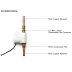 Salamander TapBoost Outlet Connector - 1/2" to 15mm Compression (ACCTAPB12FT15COM) - thumbnail image 2