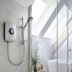 Triton Amore Electric Shower 9.5kW - Brushed Steel (ASPAMO9BRSTL) - thumbnail image 2