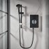 Triton Aspirante Electric Shower 9.5kW - Matte Black (ASP09MTBLK) - thumbnail image 2