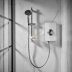 Triton Aspirante Electric Shower 9.5kW - White Gloss (ASP09GSWHT) - thumbnail image 2