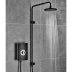 Triton Aspirante UNIQ Electric Shower 9.5kW - Matte Black (GEASPUN93) - thumbnail image 2