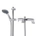 Triton Dene Type 2 Bath Mixer Shower with Shower Kit - Chrome (TTDTBSMR) - thumbnail image 2
