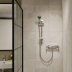 Triton Exe Cool Touch Lever Bar Mixer Shower - Chrome (UNEXTHBMINC) - thumbnail image 2