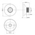 Triton Mixer Shower Fixing Kit - Compression Fit (UNBMXFIXBTCF) - thumbnail image 2