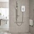 Triton Omnicare Design Thermostatic Electric Shower With Extended Kit and Digital Waste 8.5kW - Whit (TEOMNDD81) - thumbnail image 2