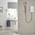 Triton Omnicare Thermostatic Electric Shower 8.5kW - White (TEOMN81) - thumbnail image 2