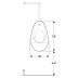 Twyford Spectrum Urinal for Concealed Cistern (VC7004WH) - thumbnail image 2