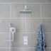 Vado Notion 2 Outlet Thermostatic Shower Set - Chrome (TAB-1720/NOT-ORA-CP) - thumbnail image 2