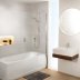 Aqualisa Visage Q Smart Shower Concealed with Adj Head and Bath Fill - HP/Combi (VSQ.A1.BV.DVBTX.23) - thumbnail image 2