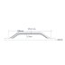 AKW Flat ended Mild Steel Grab Rail - 305mm (01000E/2) - thumbnail image 3