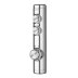 Aqualisa iSystem concealed digital shower with adjustable and wall fixed shower heads - HP/Combi (ISD.A1.BV.DVFW.21) - thumbnail image 3