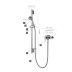 Aqualisa Siren Exposed Shower Valve - Chrome (SRN001EA) - thumbnail image 3