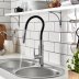 Bristan Gallery Flex Sink Mixer - Grey/Chrome (GLL FLEXSNK C) - thumbnail image 3