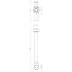 Burlington Tall Bottle Trap - Brushed Nickel (BUR_BTR0402L) - thumbnail image 3