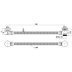 Crosswater 3ONE6 Bath Waste - Stainless Slate (TS0204ST) - thumbnail image 3