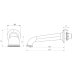 Crosswater Belgravia Bath Spout - Brushed Brass (BL0370WF) - thumbnail image 3
